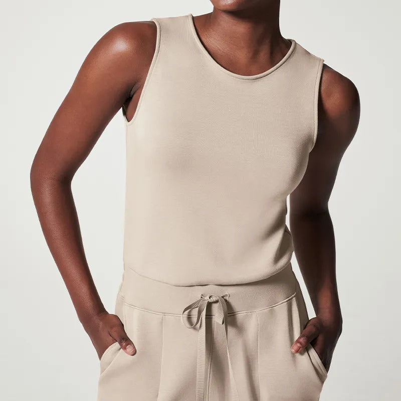 Birgit | Veelzijdige, elegante mouwloze jumpsuit
