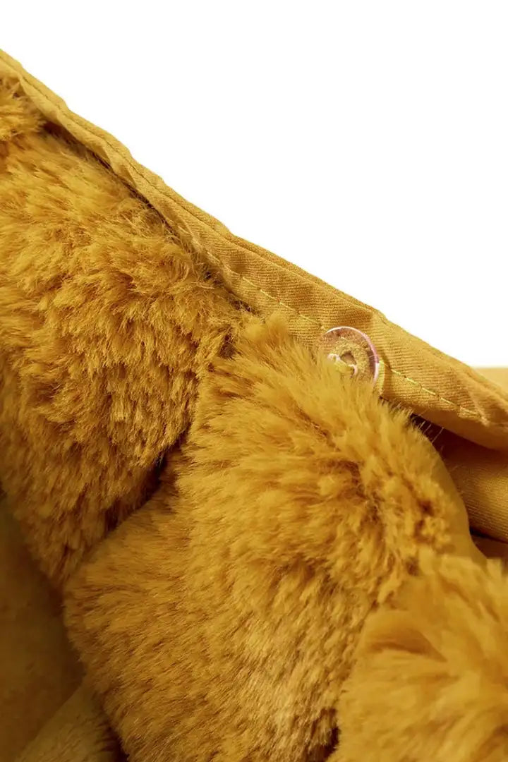 Bohdana | Warme Modejas met Knusse Pluche Voering & Capuchon - Winter Bovenkleding voor Vrouwen