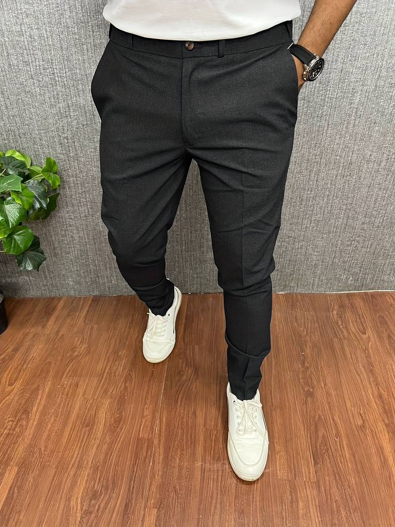 Olivier | Heren Slim Fit Business Casual Broek - Broek voor Kantoor & Dagelijks Dragen