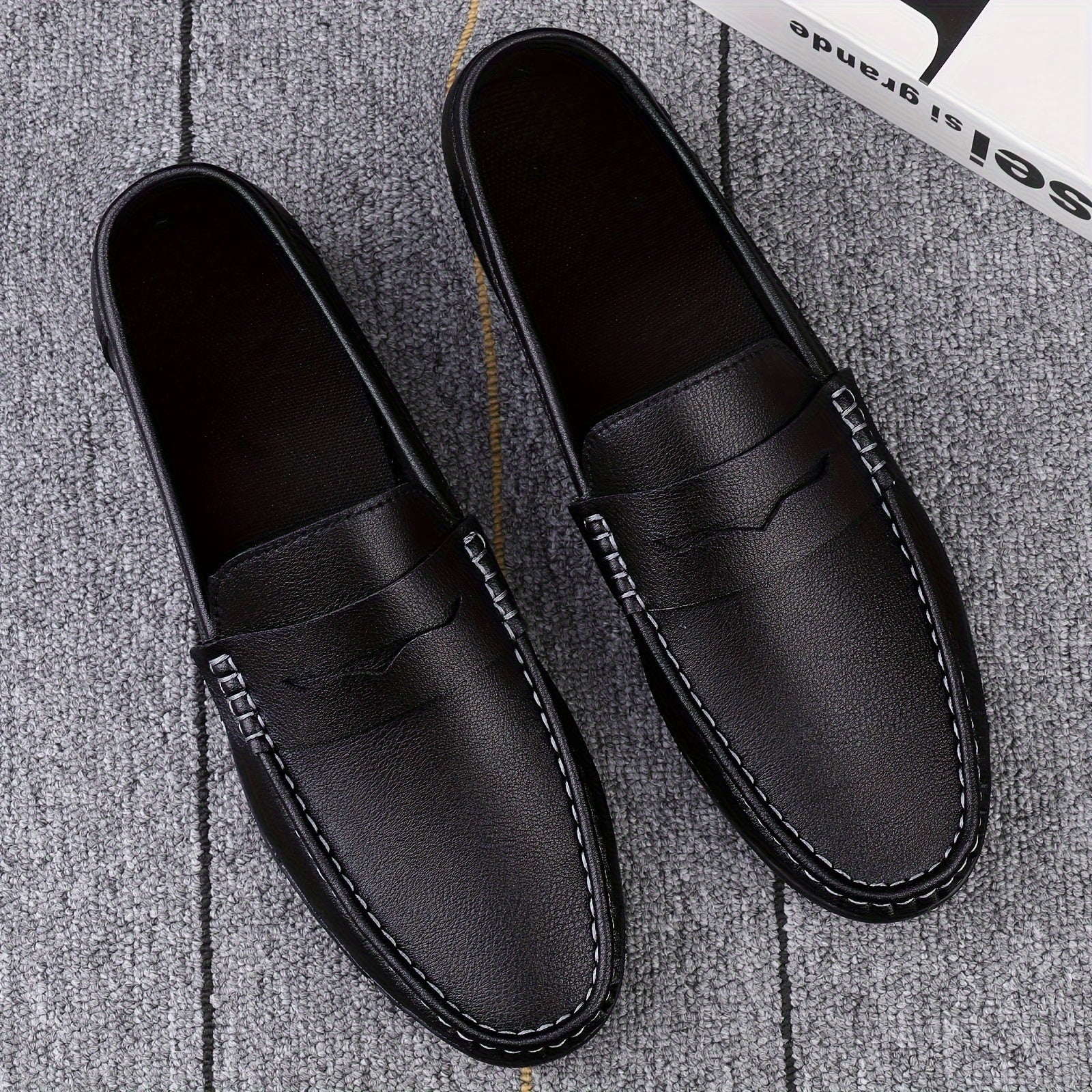 UrbanPenny | Heren Vintage Penny Loafers - Comfy Slip-On Formele Schoenen