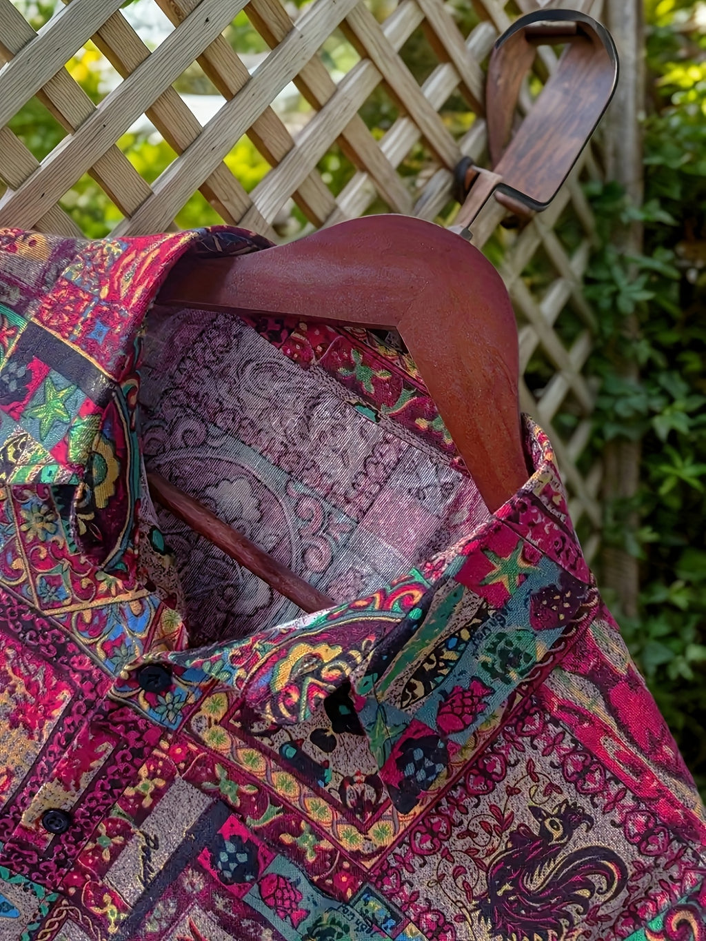 Cavan | Herenoverhemd met tribale print – Losvallend, etnisch, casual, korte mouwen, met knopen