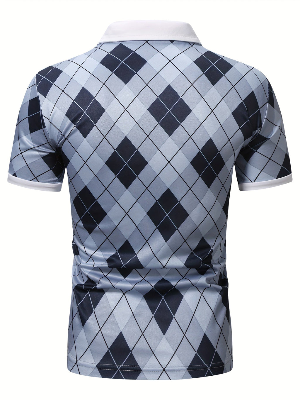 Elwood | Heren Casual Polo Shirt met Korte Mouw en Ritssluiting - Ademend, Stijlvol & Lichtgewicht