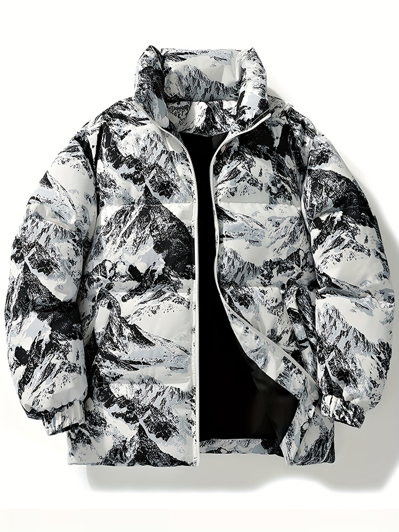 Judson | Camo-pufferjack voor heren - geïsoleerd, waterafstotend, winterjack