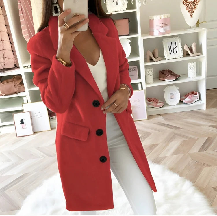 Leilani | CozyChic damesjas voor herfst/winter – warm en stijlvol