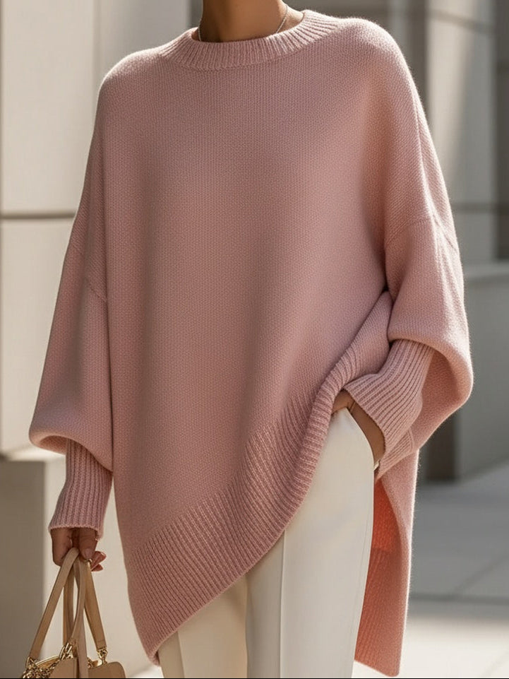 Kaivara | Oversized wollen trui voor dames – Comfortabele gebreide pullover, chique wintertop