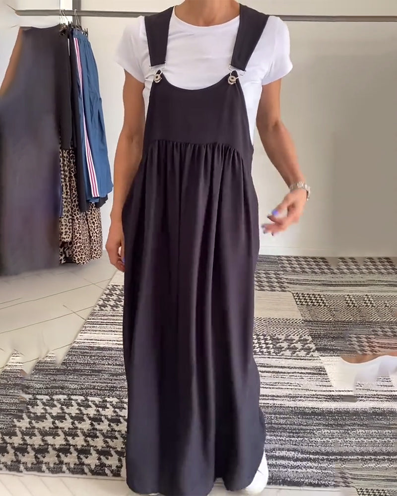 Arlienna | Losvallende maxi-jumperjurk voor dames – lange jurk om te combineren