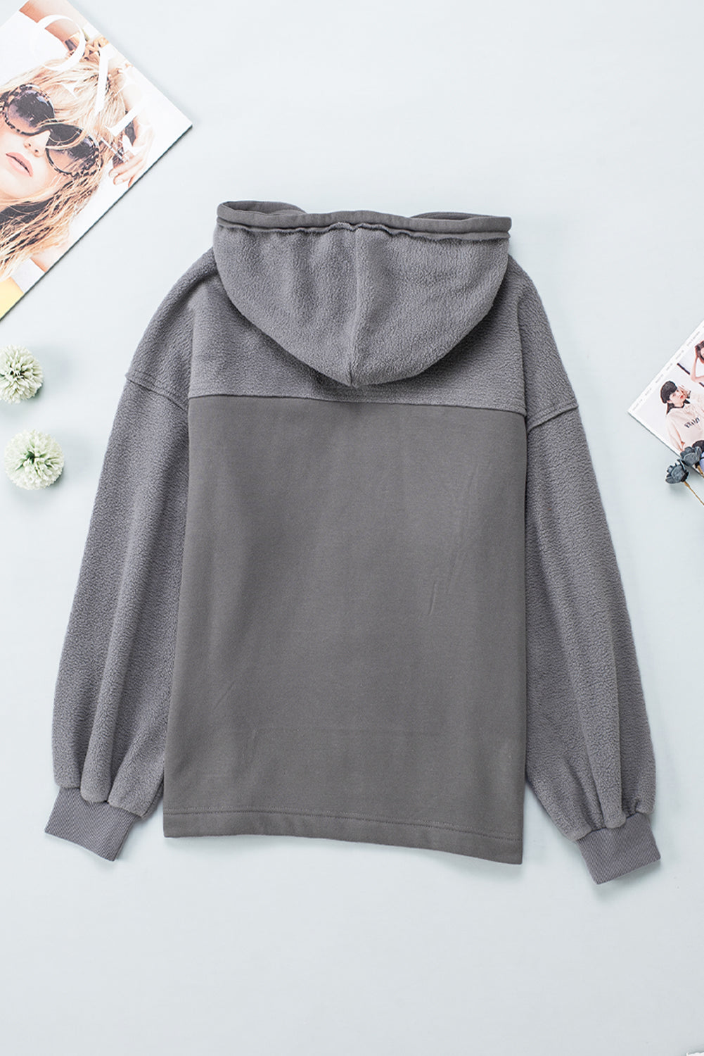 Ulirra | Damesjas met koord en oversized ritssluiting - Casual Streetwear-jas