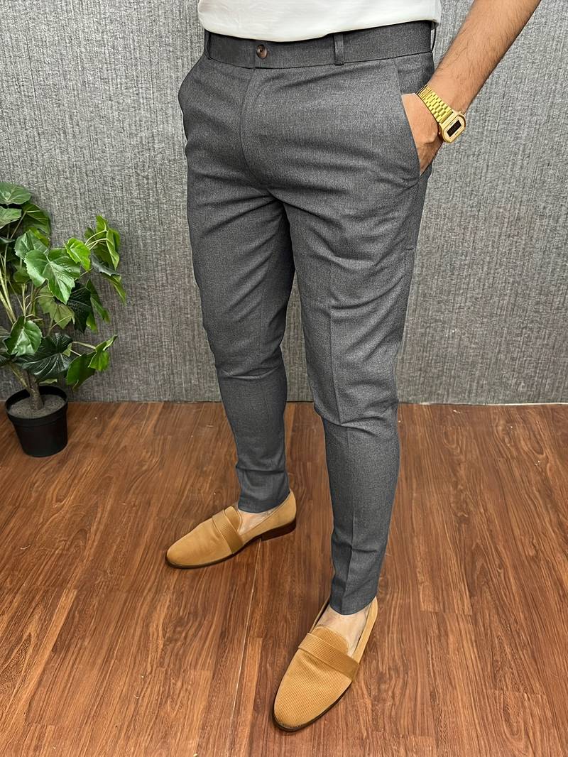 Olivier | Heren Slim Fit Business Casual Broek - Broek voor Kantoor & Dagelijks Dragen
