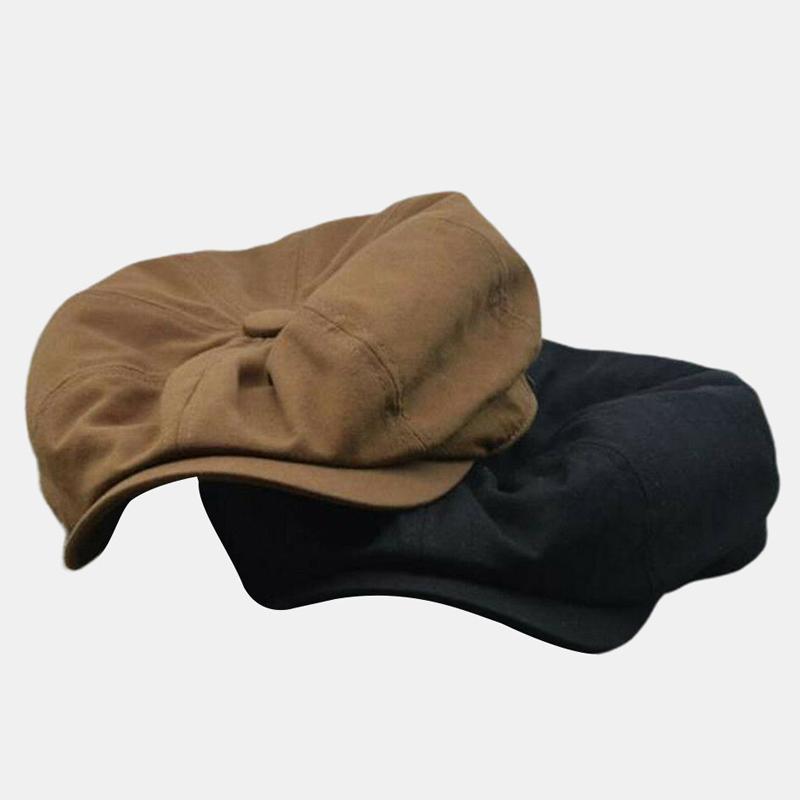 Veloro | Casquette gavroche rétro vintage pour homme – béret classique, mélange de coton, élégant et décontracté