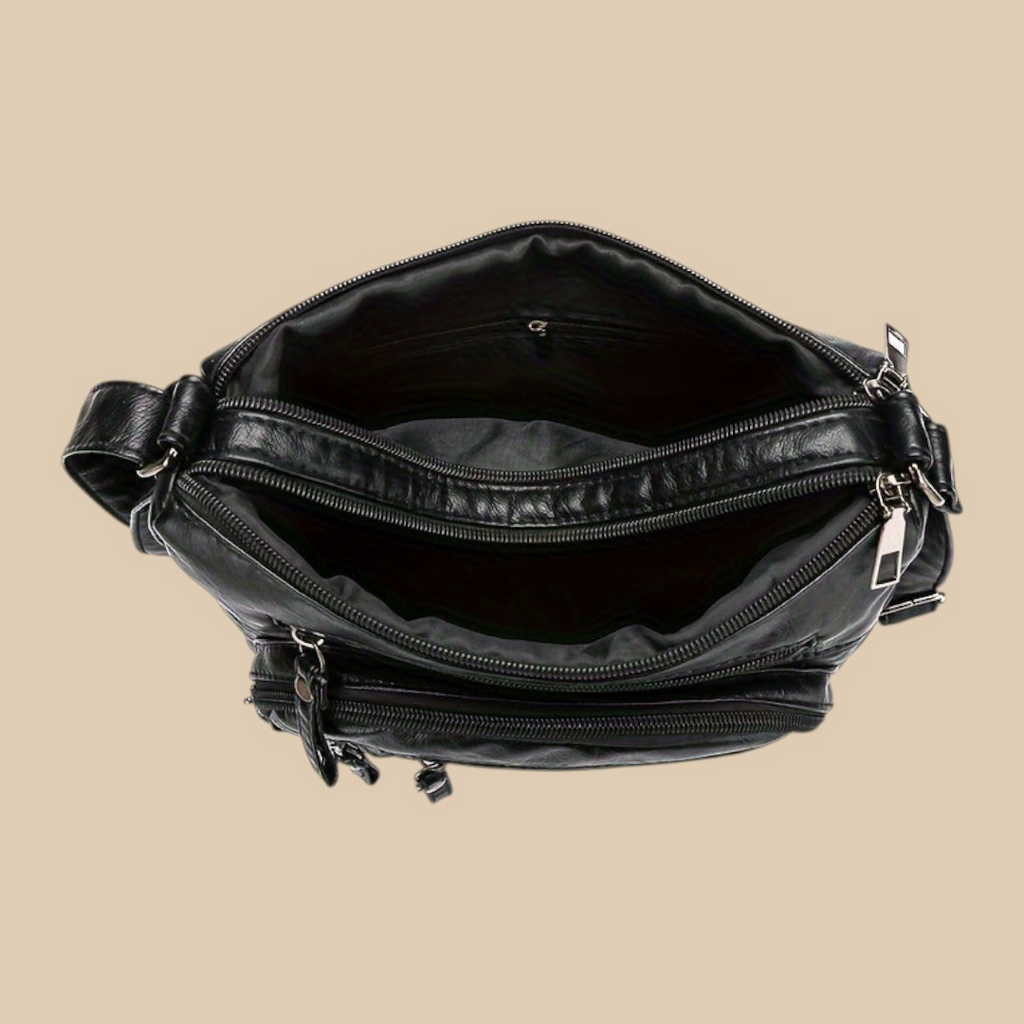 Vaessa | Leren crossbodytas voor dames – elegante designer schoudertas