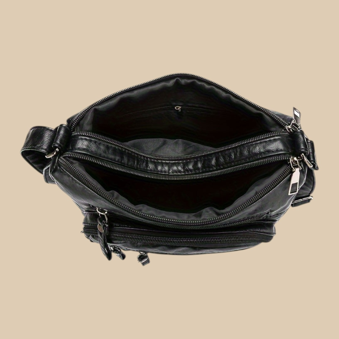 Vaessa | Leren crossbodytas voor dames – elegante designer schoudertas