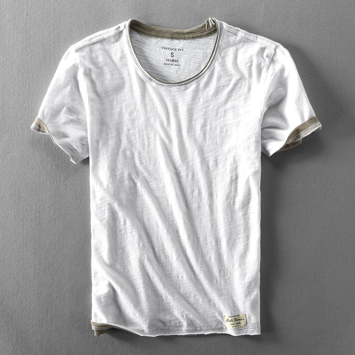 Jino | Klassiek T-shirt voor heren - Zacht katoen, ademend, casual T-shirt