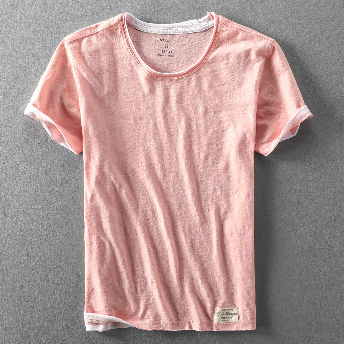 Jino | Klassiek T-shirt voor heren - Zacht katoen, ademend, casual T-shirt