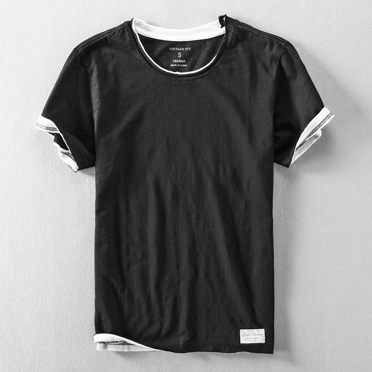 Jino | Klassiek T-shirt voor heren - Zacht katoen, ademend, casual T-shirt