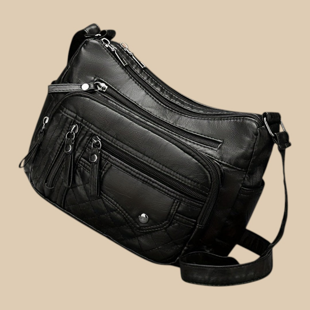 Vaessa | Leren crossbodytas voor dames – elegante designer schoudertas