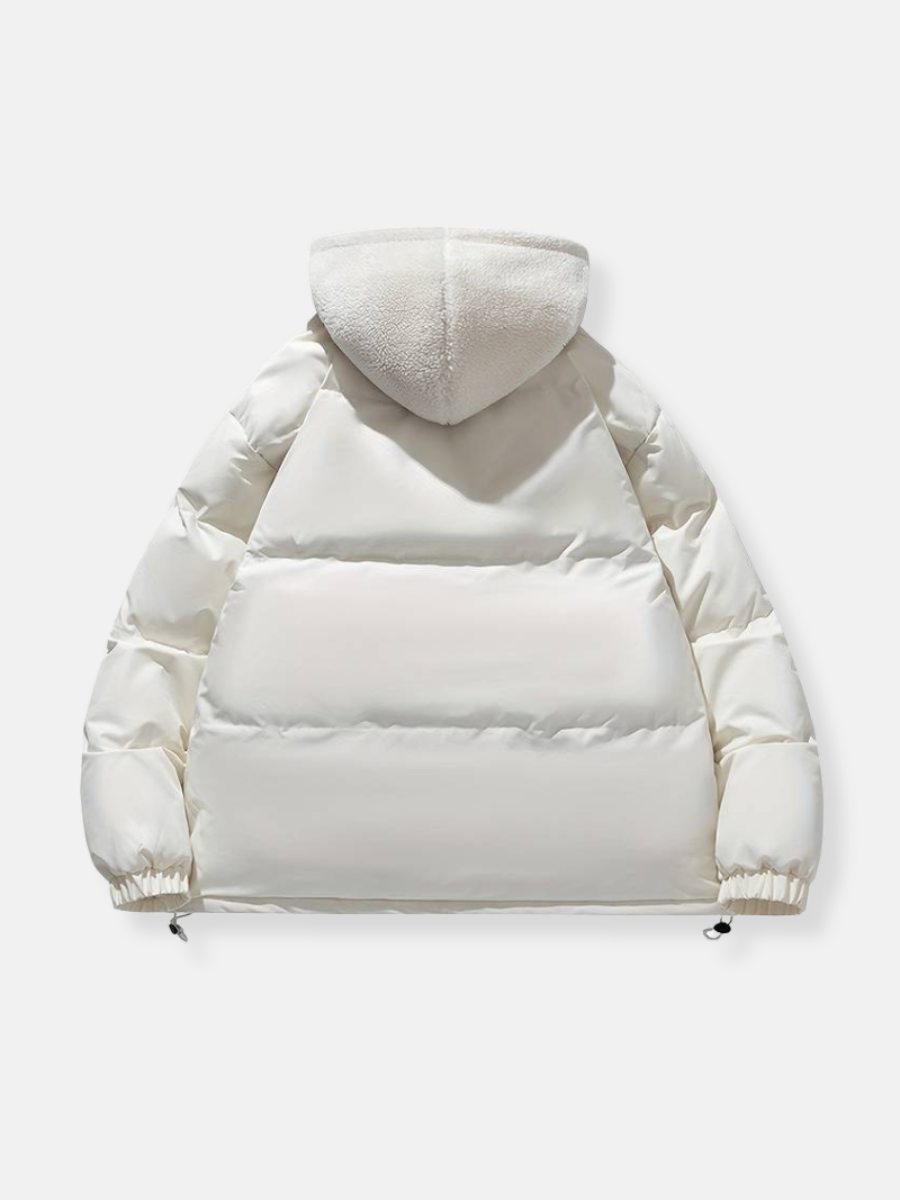 Meleia | Winterpufferjack voor dames met capuchon - Warme, waterdichte & geïsoleerde jas voor koud weer