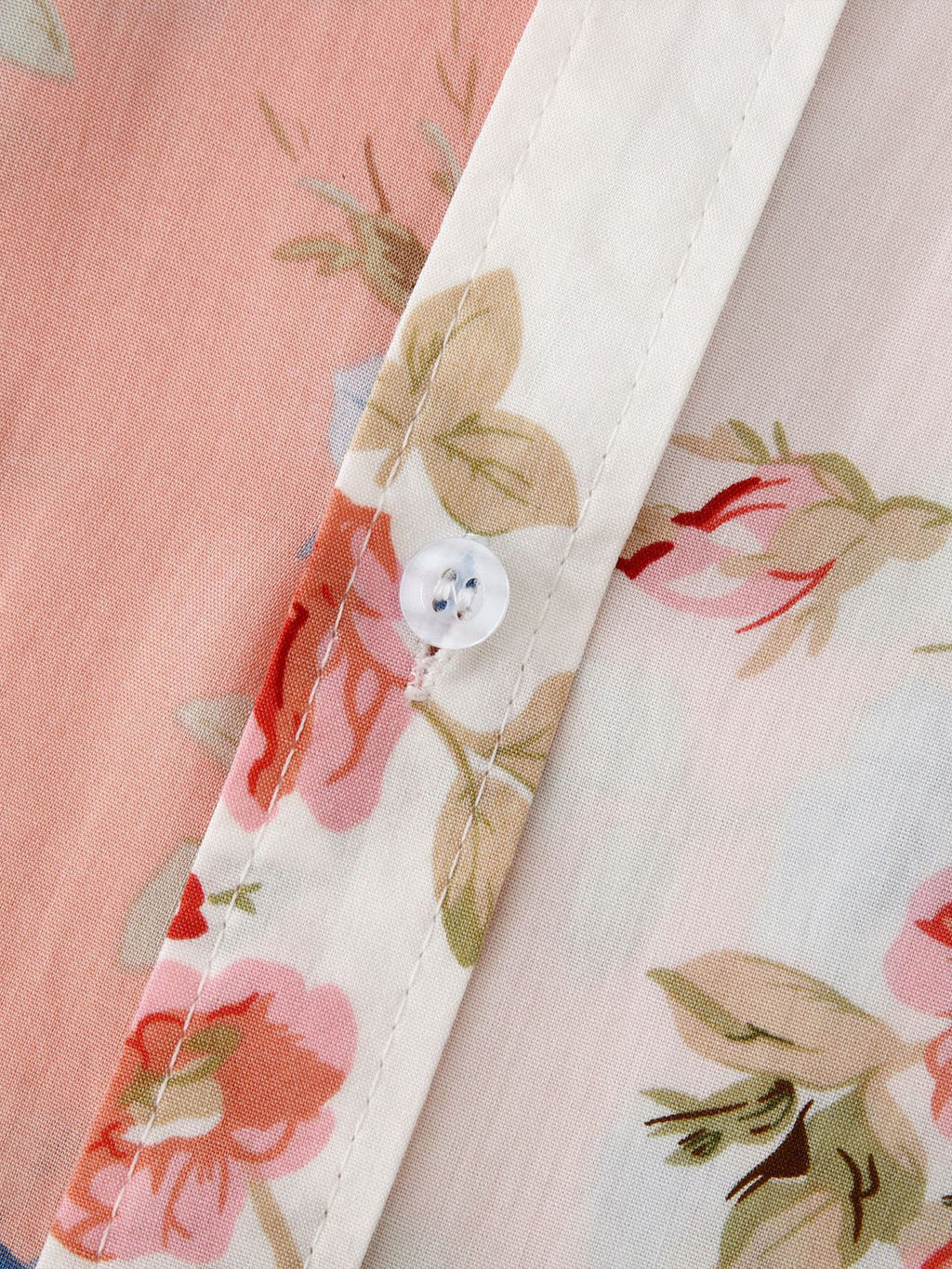 Halvar | Tropisch Hawaii mannenhemd - gebloemd patchwork, korte mouwen, vrijetijdskleding