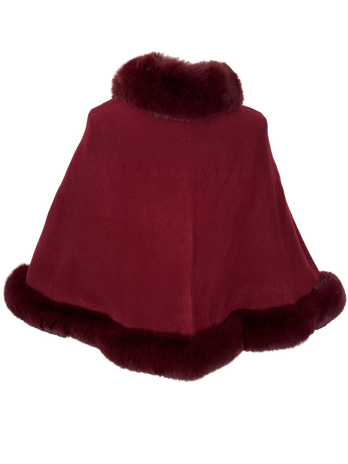 Norina | Openhartige damesjas met imitatiebontrand - Elegante winterbovenkleding met vleermuismouwen