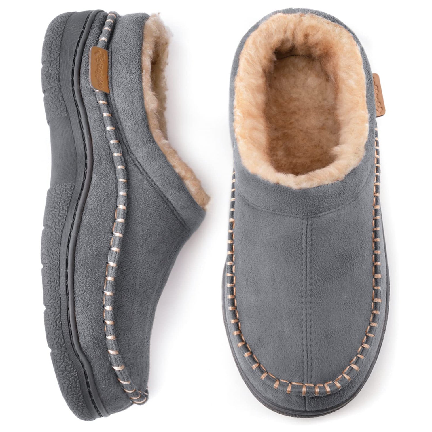 Pyralis | Pantoufles en laine pour femmes – Chaussures d'intérieur confortables, douces et chaudes