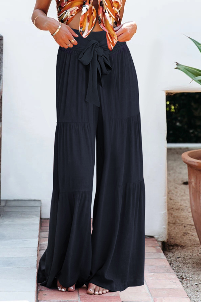 Morgiana | Casual wijde broek met hoge taille voor dames - stijlvolle losse pasvorm, comfortabel
