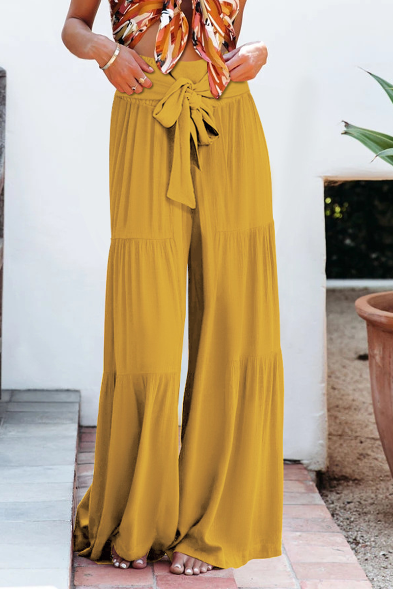 Morgiana | Casual wijde broek met hoge taille voor dames - stijlvolle losse pasvorm, comfortabel