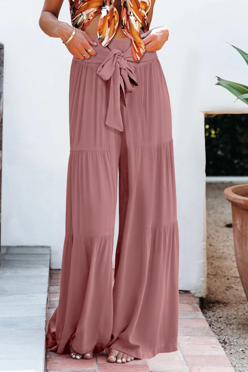 Morgiana | Casual wijde broek met hoge taille voor dames - stijlvolle losse pasvorm, comfortabel