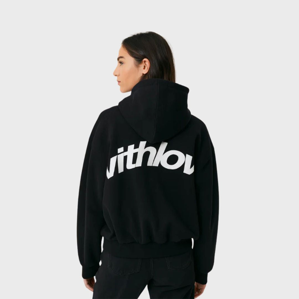 Delisse | Oversized streetwear jas voor dames – Casual jas met ritssluiting