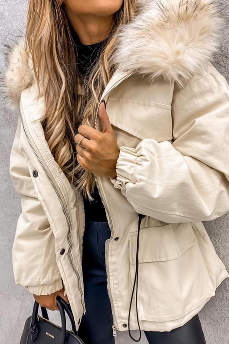 Grazia | Regenbestendige winterjas voor dames met bontcapuchon - Waterdicht, warm & stijlvolle bovenkleding