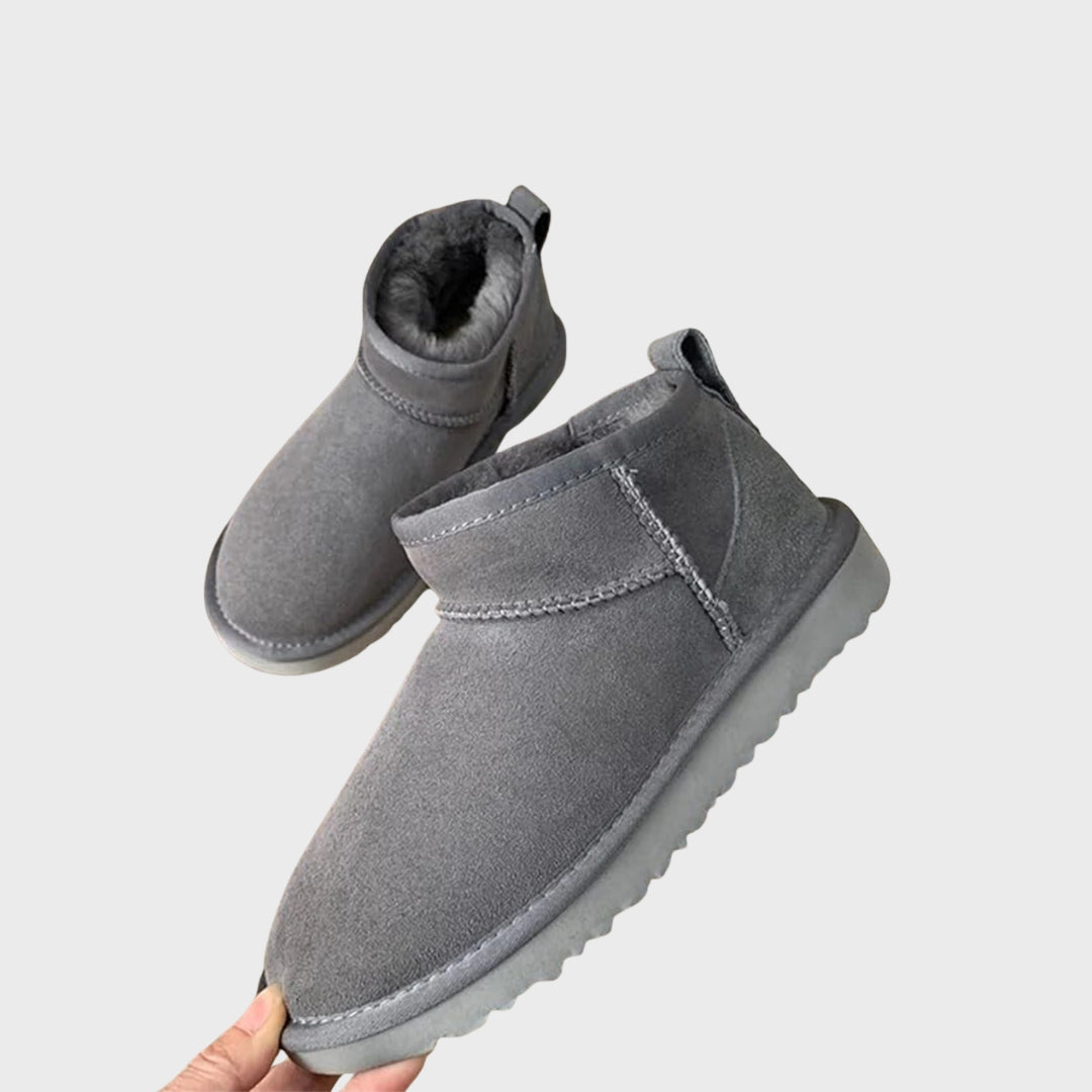 Tiriel | Bottes d'hiver chaudes pour femme – Bottines imperméables à doublure en fourrure