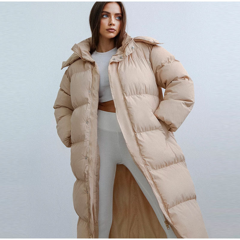 Abelia | Gewatteerde Pufferjas voor dames in de winter - Warme & stijlvolle jas met capuchon voor koud weer