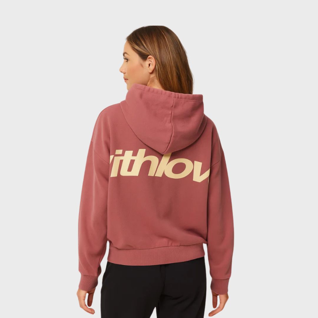Delisse | Oversized streetwear jas voor dames – Casual jas met ritssluiting