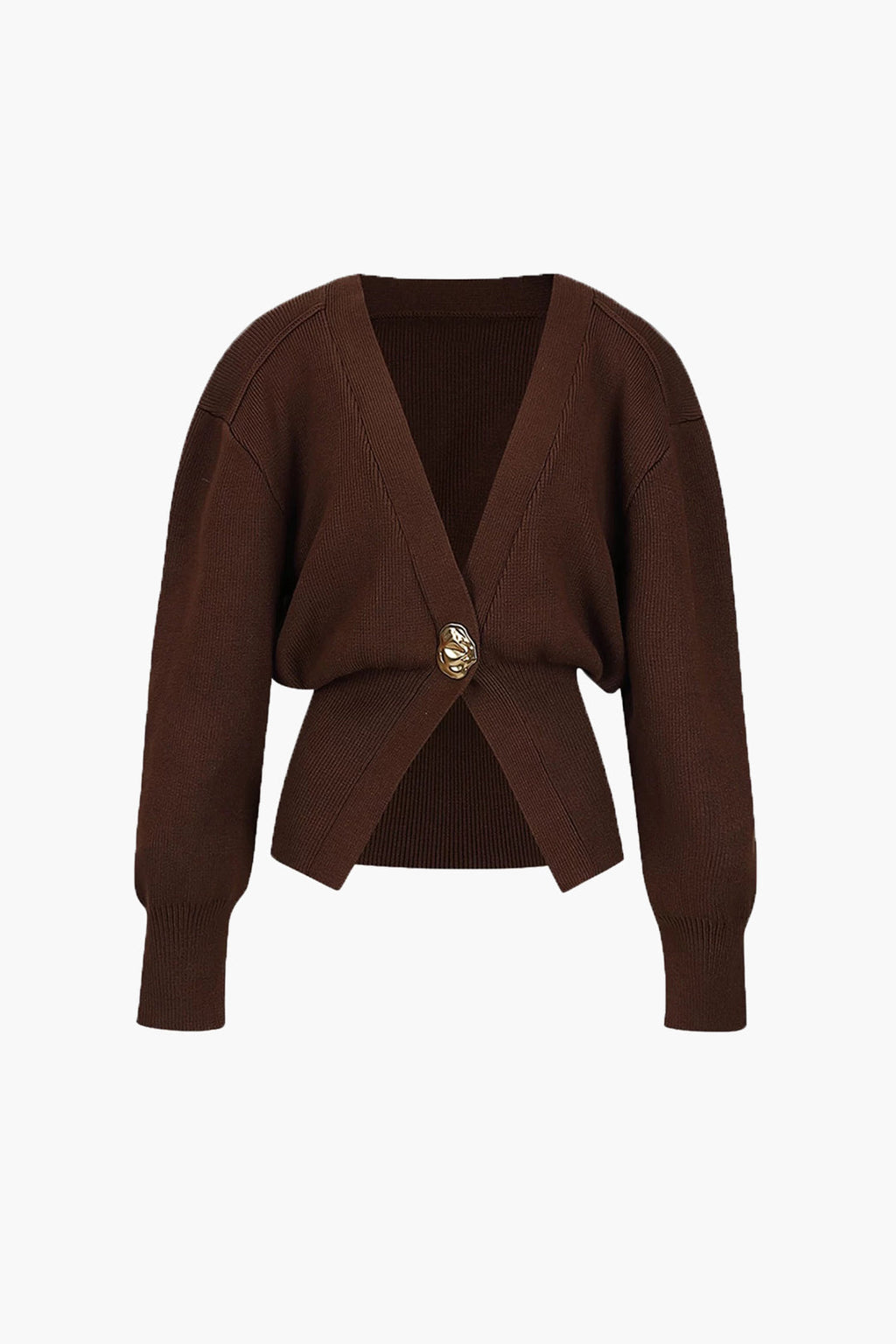 Clorinda | Gilet élégant avec bouton doré