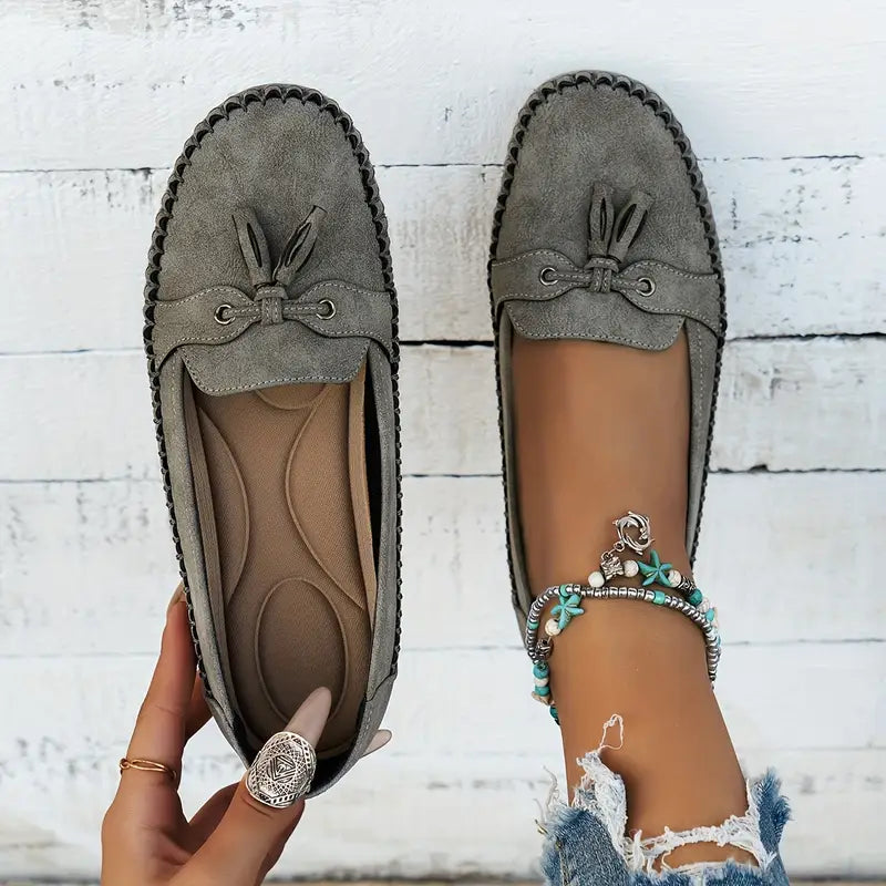 Sharina | Zachte slip-on mocassins voor dames - Lichtgewicht, ademende Casual Loafers