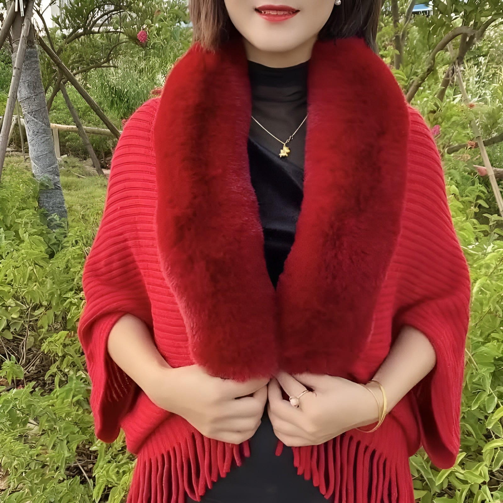 Calyra | Warme winternekwarmer voor dames, gezellig gebreid modeaccessoire voor koud weer