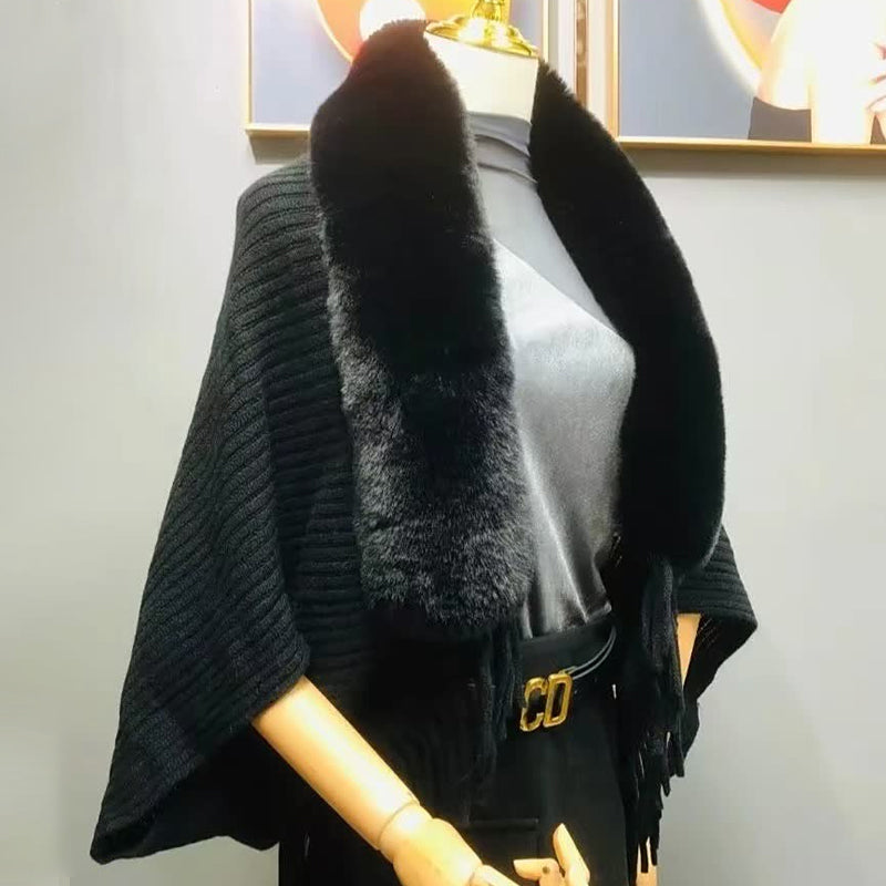 Calyra | Warme winternekwarmer voor dames, gezellig gebreid modeaccessoire voor koud weer