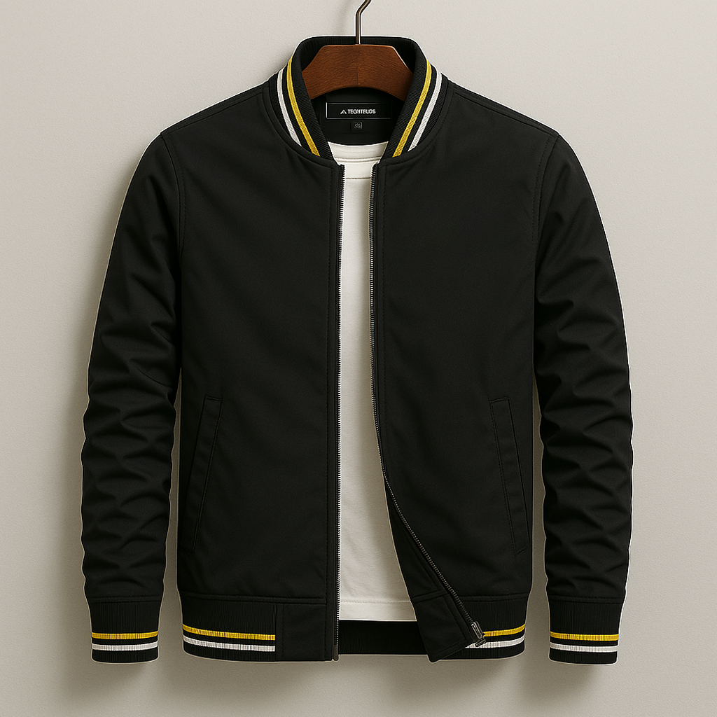 Lioren | Casual heren bomberjack - lichtgewicht Zip-Up, streetwear bovenkleding