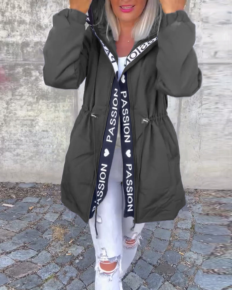 Breaen | Imperméable à capuche élégant et imperméable – Trench-coat léger à capuche