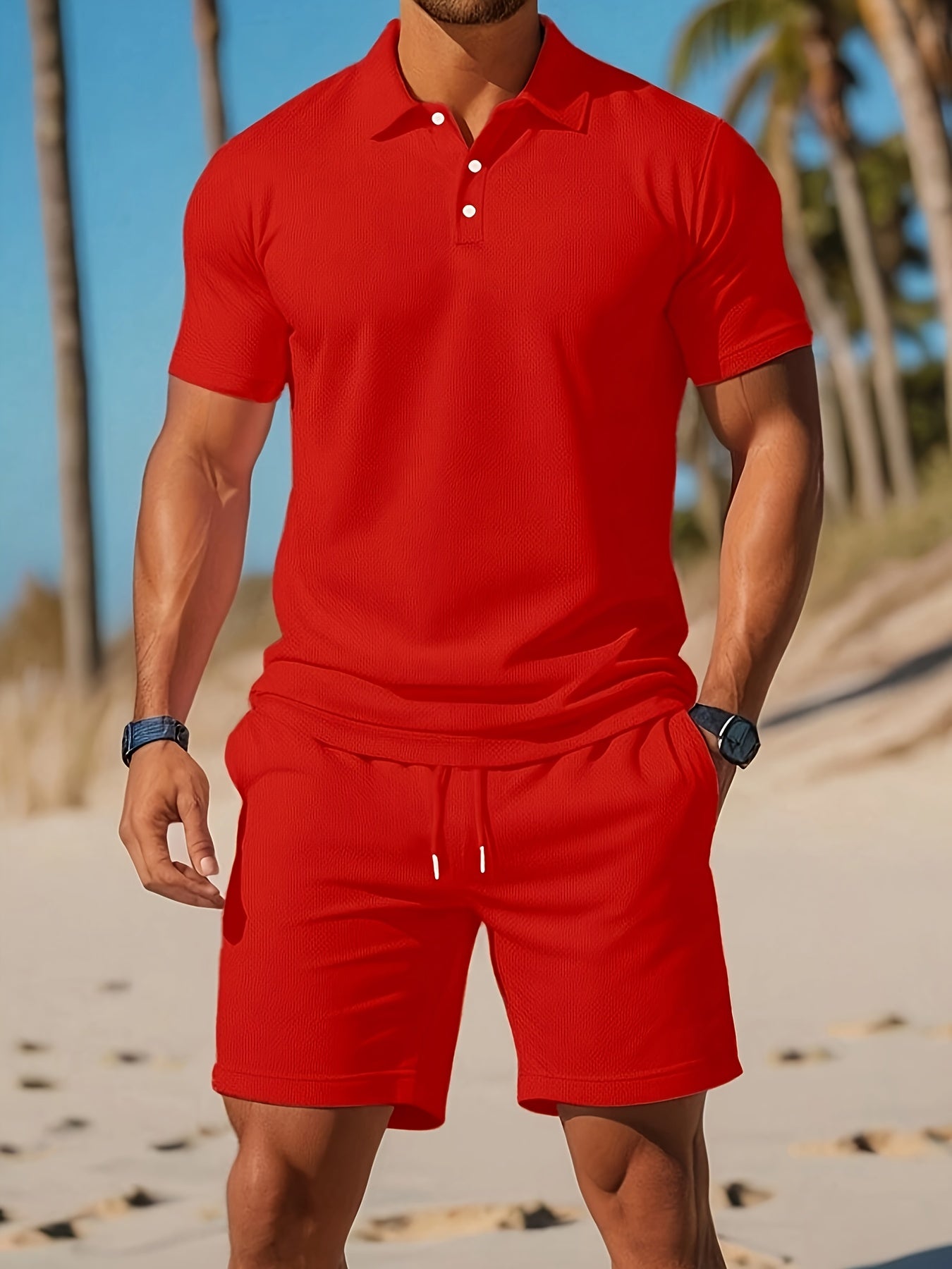 Tyce | Premium casual set voor heren – 2-delige zomerse outfit