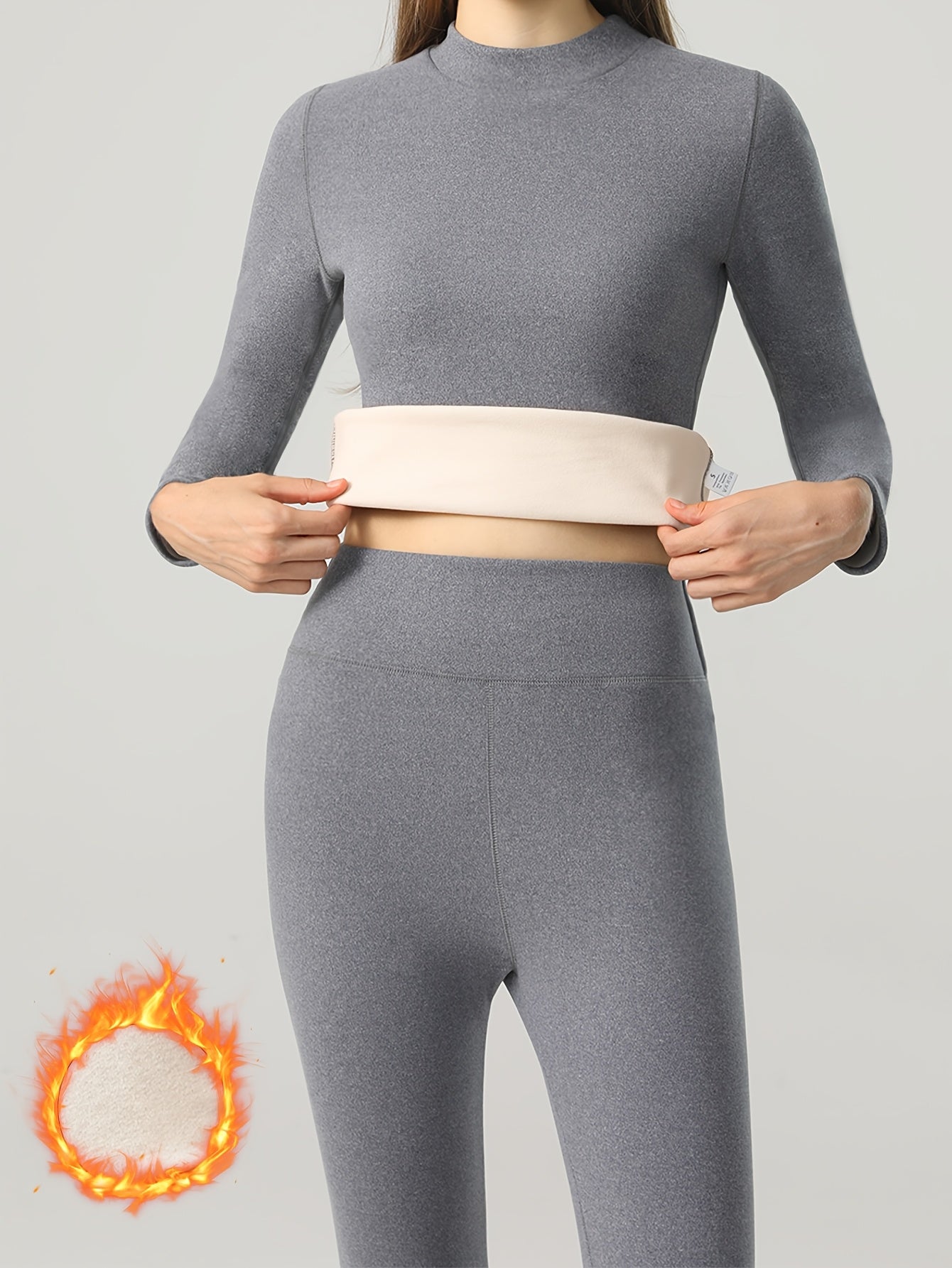 Evanthe | Thermal women's underwear - Loungewear for autumn and winter, warm base top and pants
