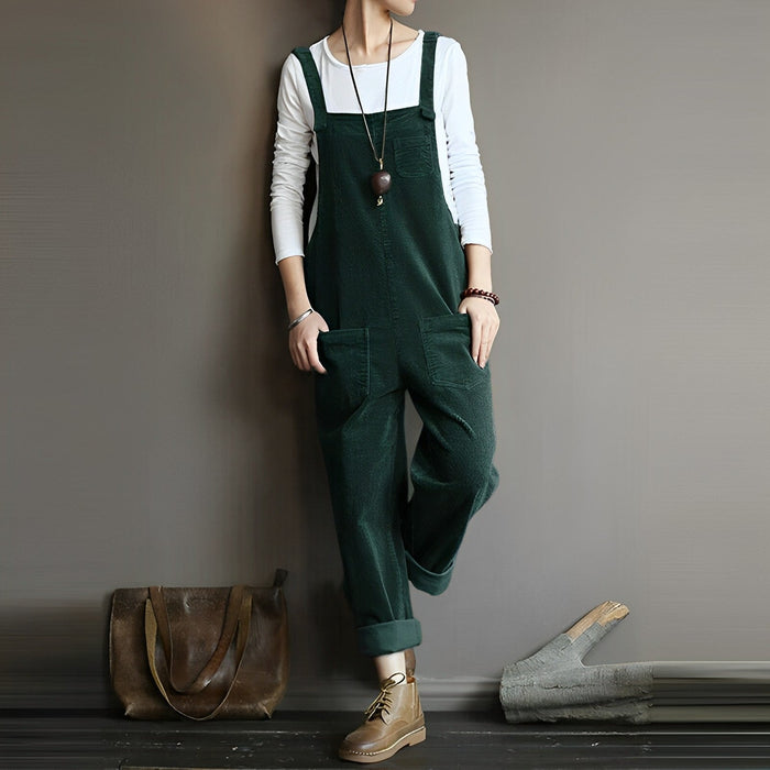 Liara | Vintage classic Corduroy dungarees