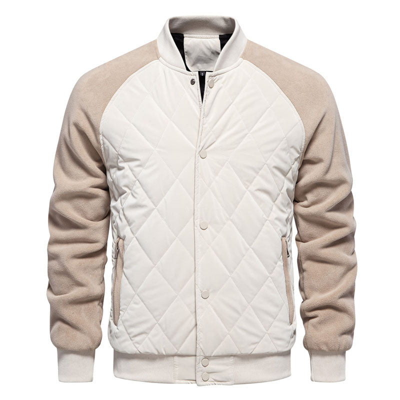 Raul | Geïsoleerde winter fleece jas voor heren - warme casual jas met gewatteerde bescherming voor koud weer