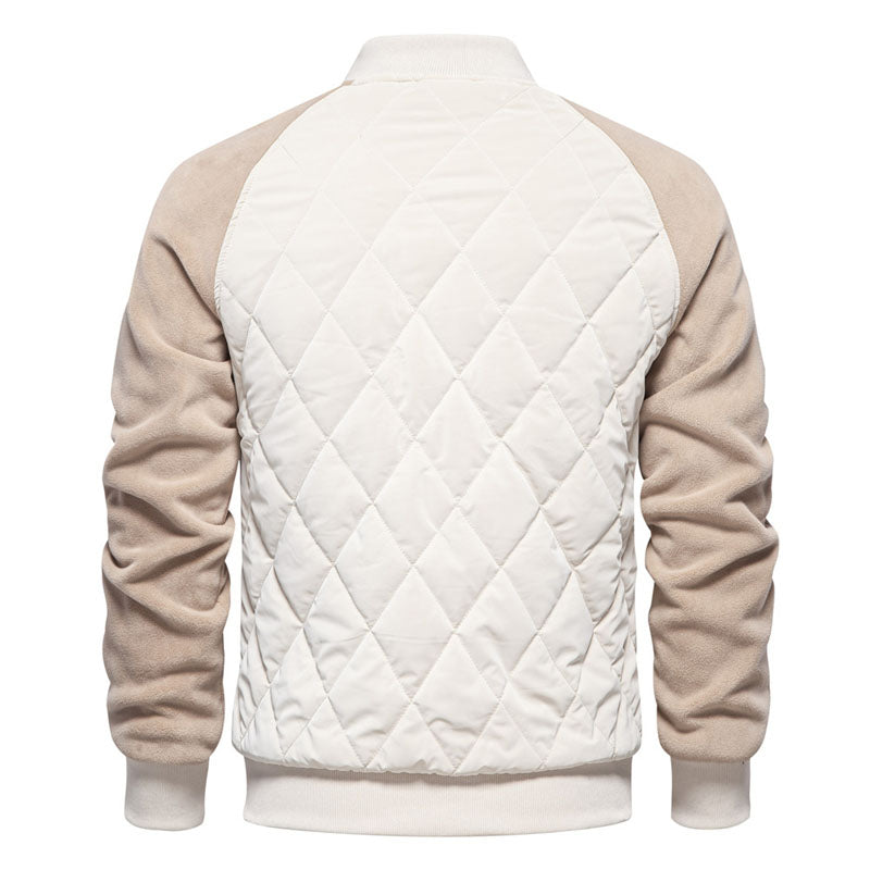 Raul | Geïsoleerde winter fleece jas voor heren - warme casual jas met gewatteerde bescherming voor koud weer