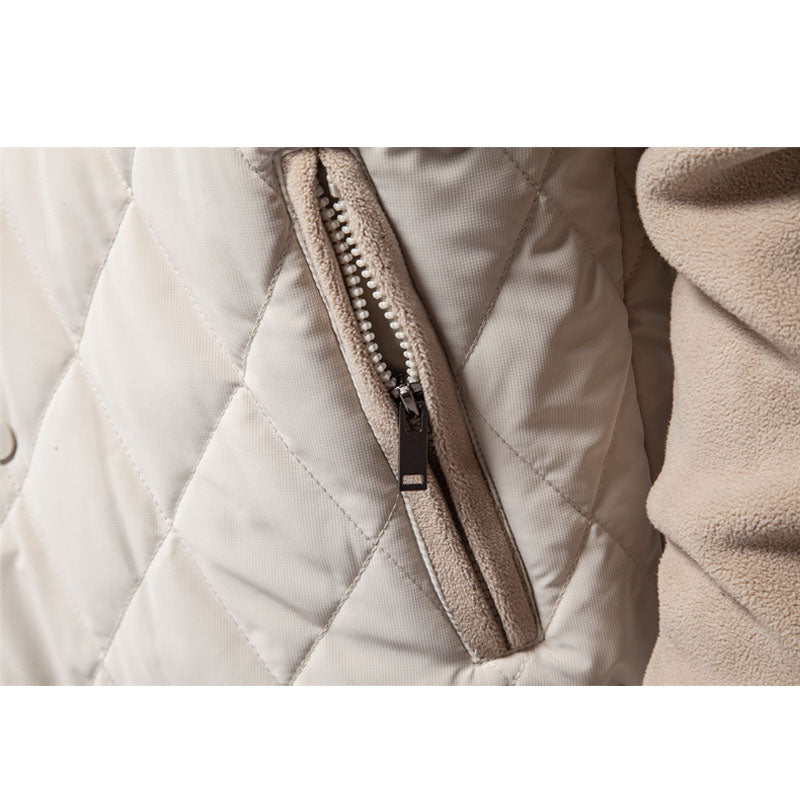 Raul | Geïsoleerde winter fleece jas voor heren - warme casual jas met gewatteerde bescherming voor koud weer