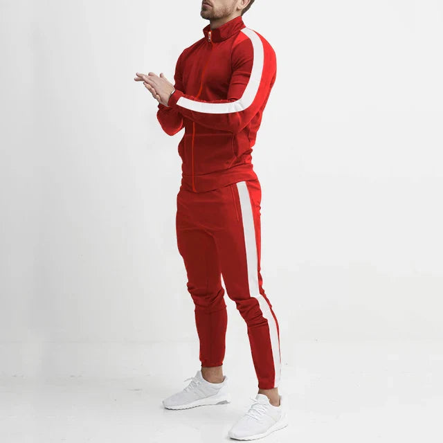 Berthold | Heren trainingspak - staande kraag jas & broek set - comfortabel, stijlvol