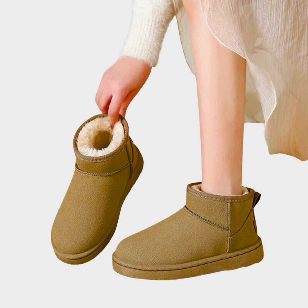 Tiriel | Bottes d'hiver chaudes pour femme – Bottines imperméables à doublure en fourrure