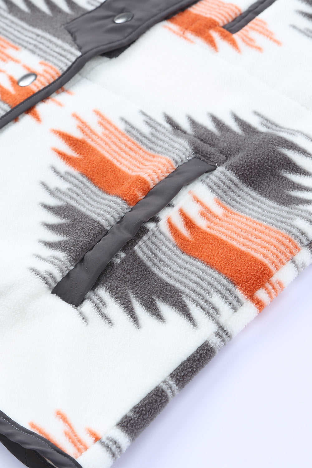 Charisse | Fleece damesjack met drukknopen - Zachte, warme, stijlvolle bovenkleding