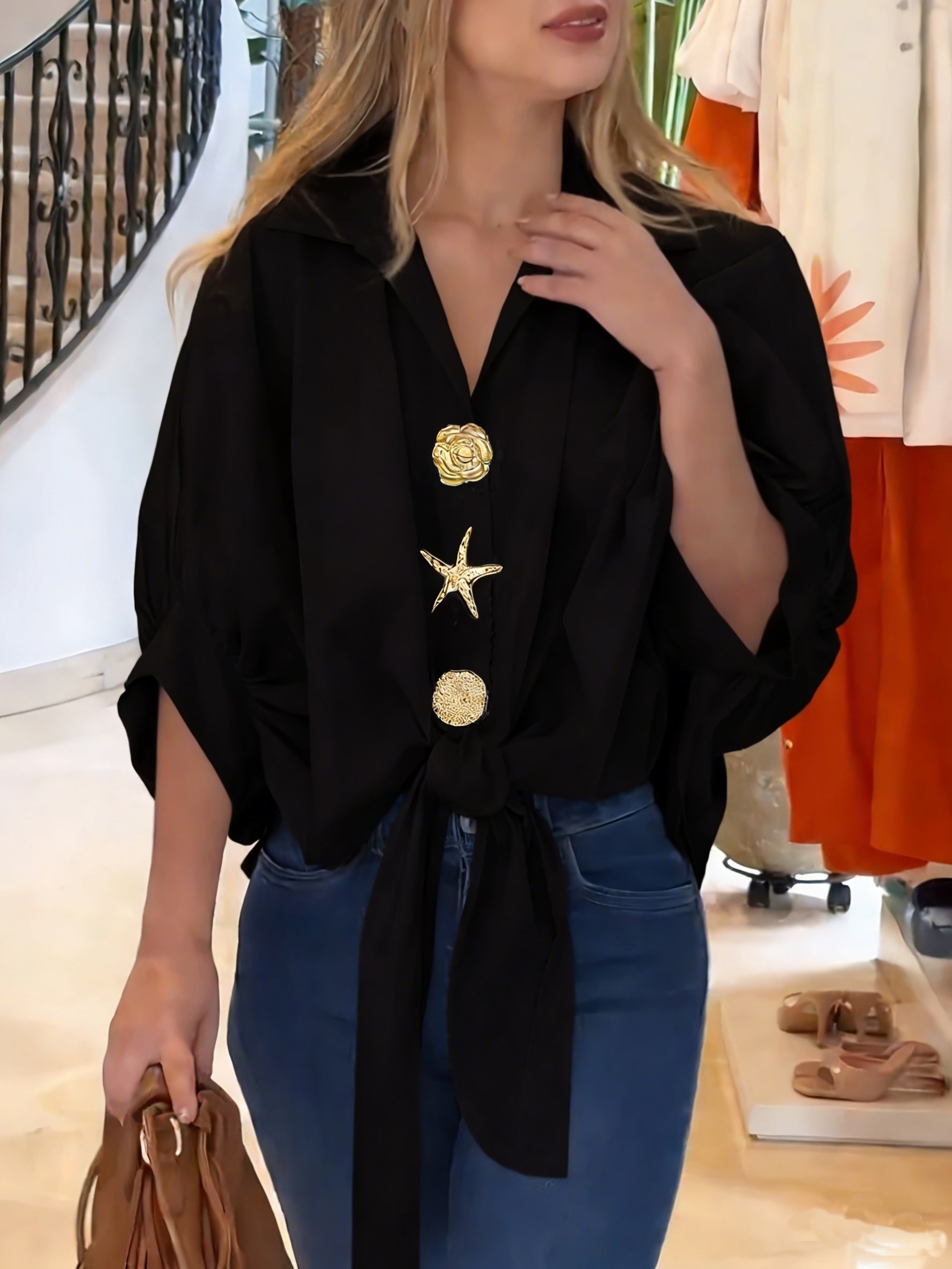 Belliora | Casual damesblouse – Lichte, ademende zomerblouse