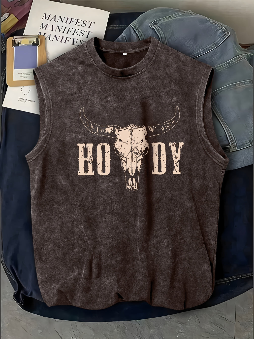 Delvryn | Heren Mouwloze Zomertanktop – Casual Streetwear