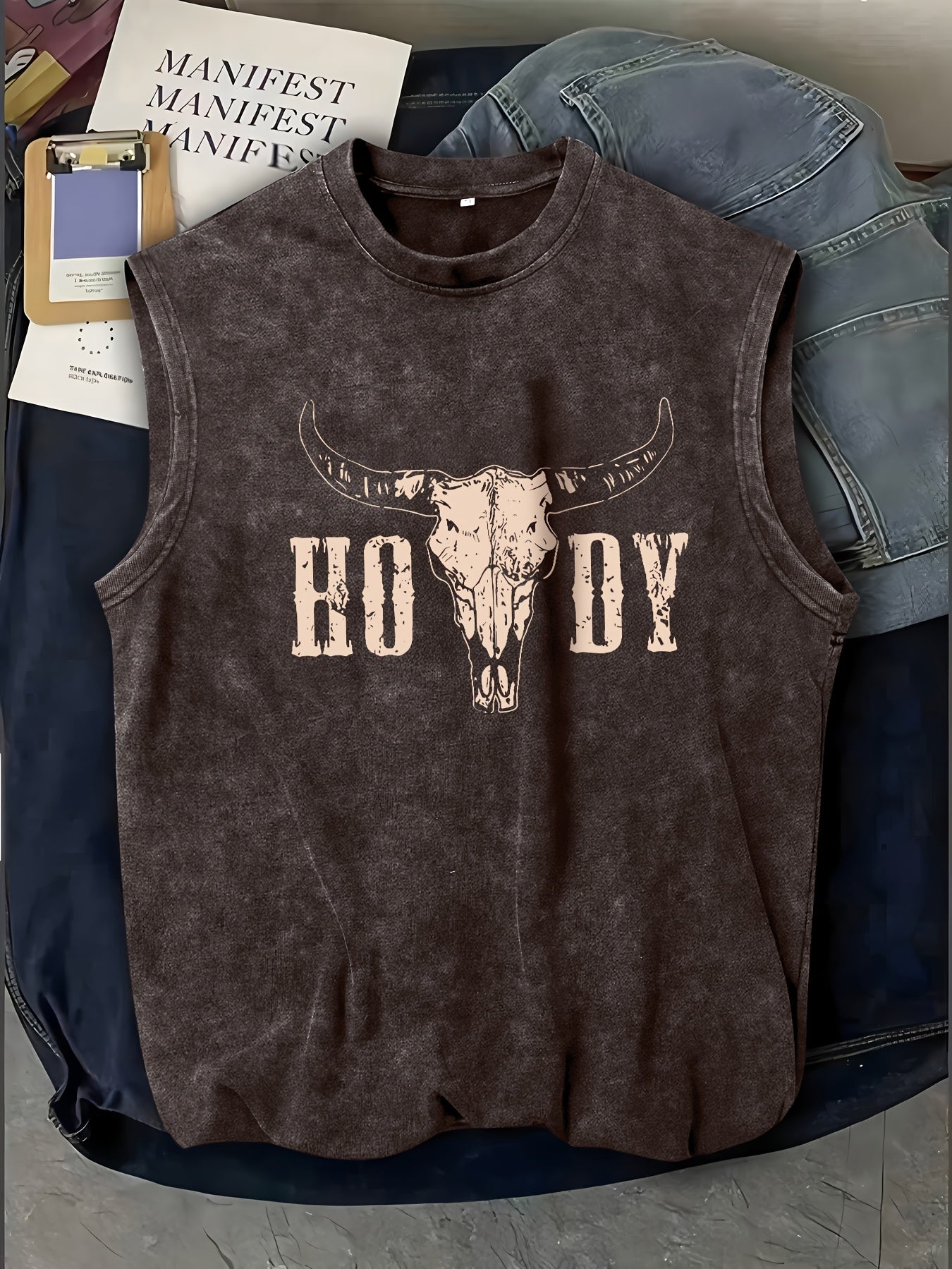 Delvryn | Heren Mouwloze Zomertanktop – Casual Streetwear