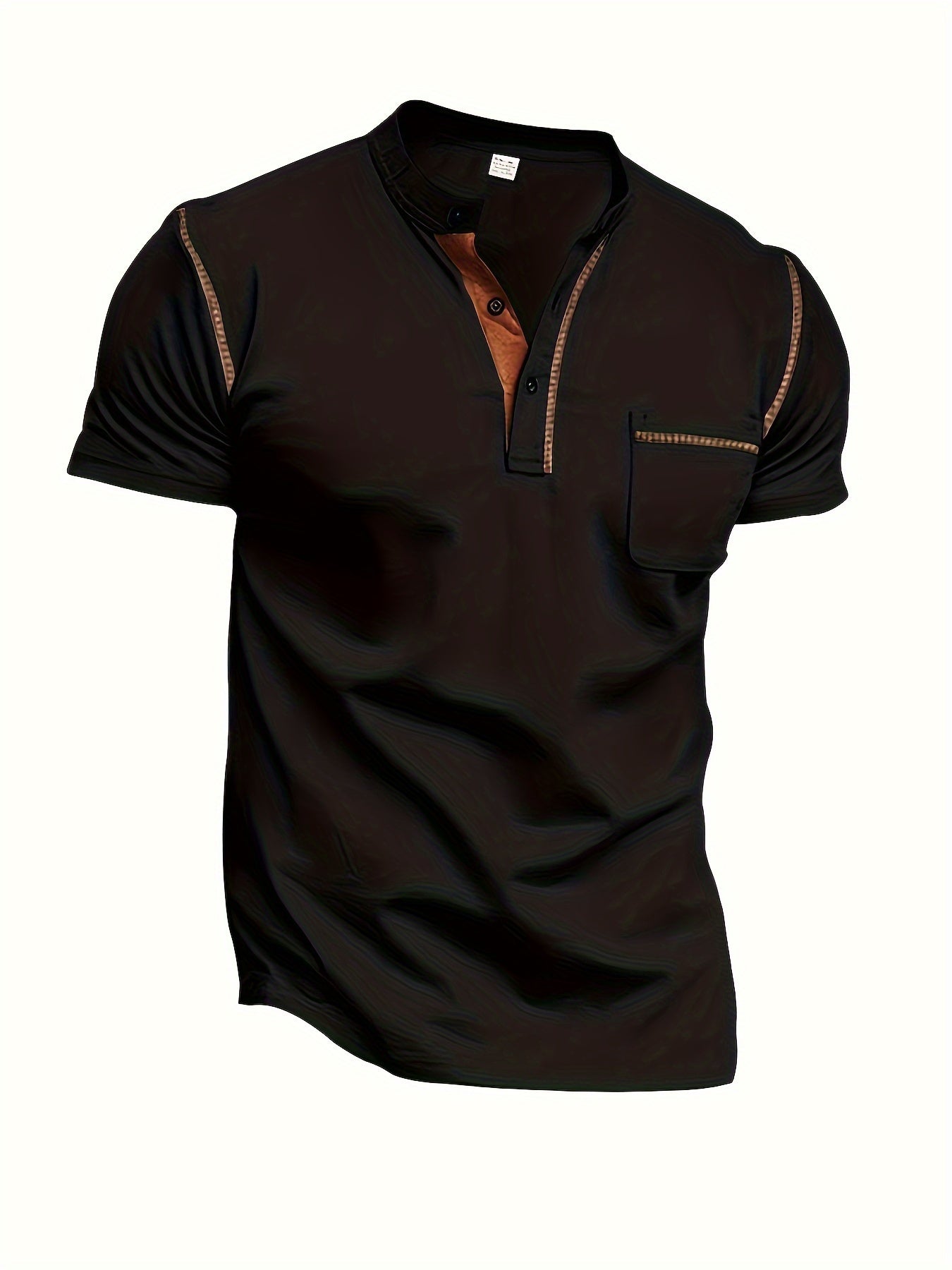 Fabrizio | Heren-T-shirt met korte mouwen - Ademend katoenen casual shirt